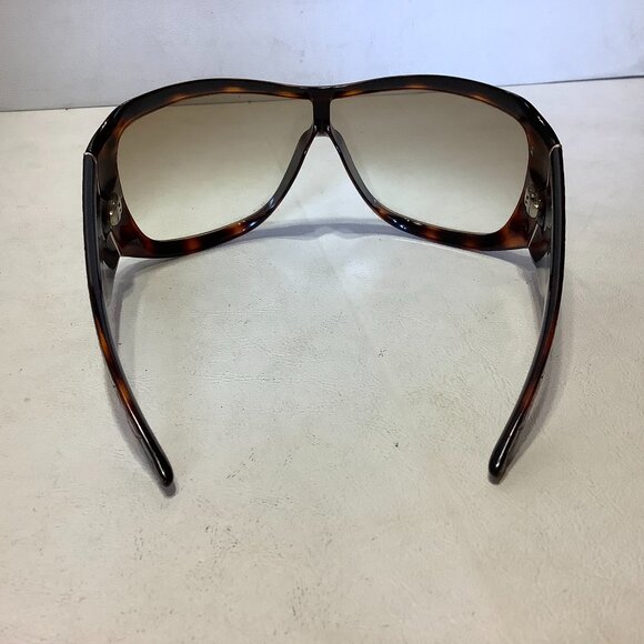 Christian Dior Cannage 1 ATVYP 115 Mask Wrap Sunglasses Tortoise Color - Picture 3 of 7